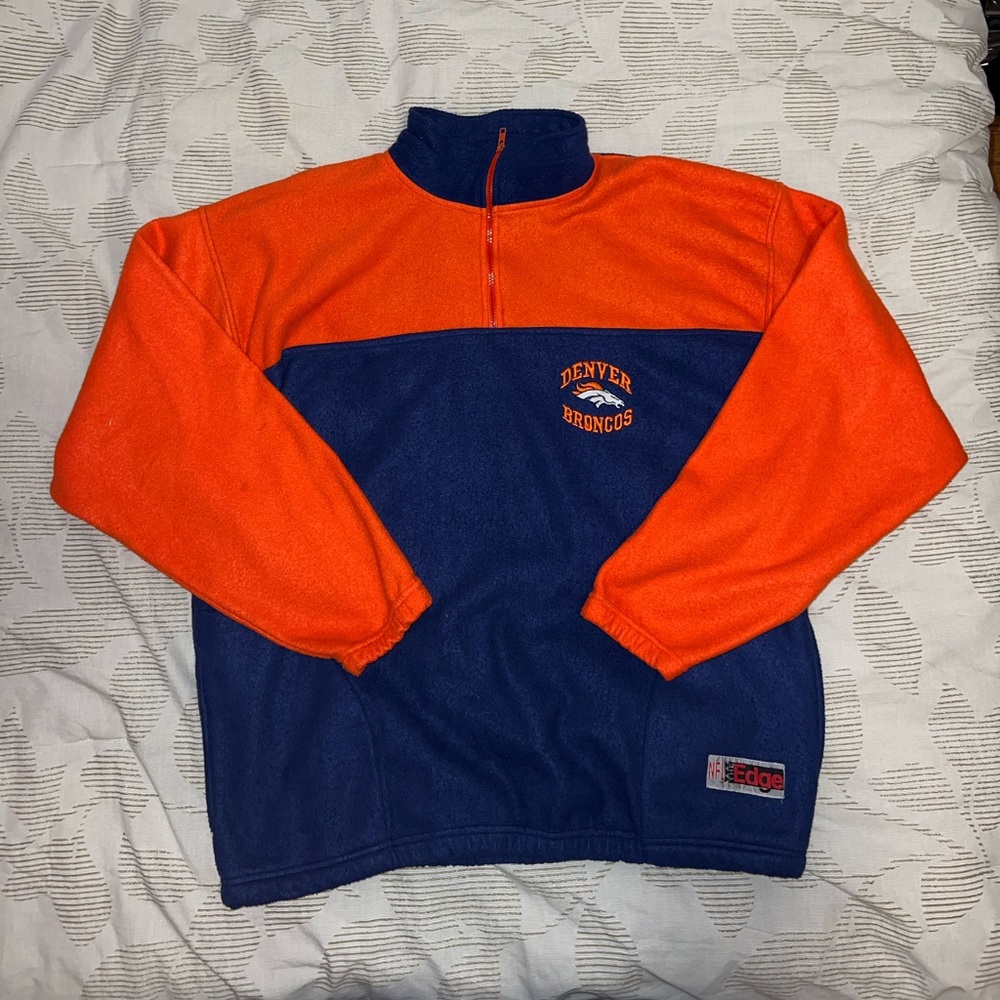Vintage Denver Broncos Quarter-Zip
